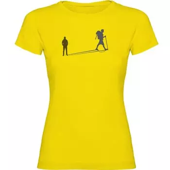 Футболка Kruskis Trekk Shadow, желтый