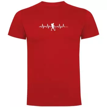Футболка Kruskis Trekking Heartbeat, красный