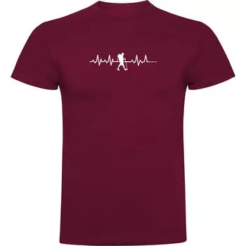 Футболка Kruskis Trekking Heartbeat, красный