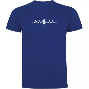 Футболка Kruskis Trekking Heartbeat, синий