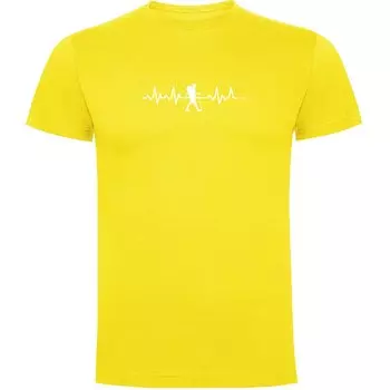 Футболка Kruskis Trekking Heartbeat, желтый