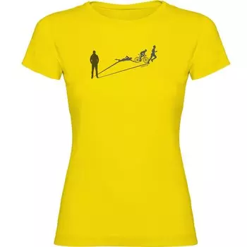 Футболка Kruskis Triathlon Shadow, желтый