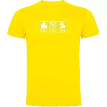 Футболка Kruskis Triathlon, желтый