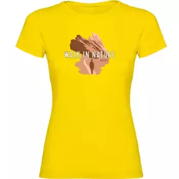 Футболка Kruskis Walk In Nature, желтый