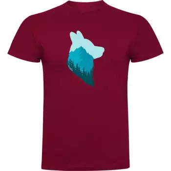 Футболка Kruskis Wolf, красный