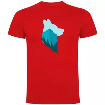 Футболка Kruskis Wolf, красный