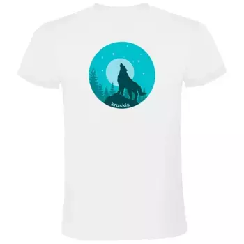 Футболка Kruskis Wolf Night, белый