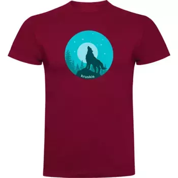 Футболка Kruskis Wolf Night, красный
