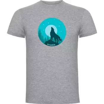 Футболка Kruskis Wolf Night, серый