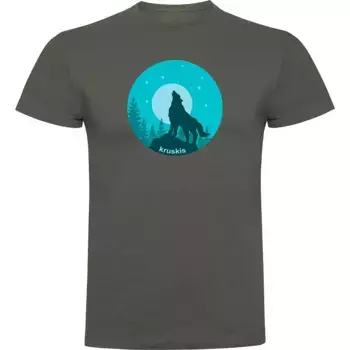 Футболка Kruskis Wolf Night, зеленый
