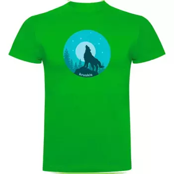 Футболка Kruskis Wolf Night, зеленый