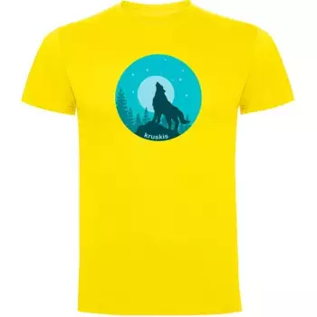 Футболка Kruskis Wolf Night, желтый