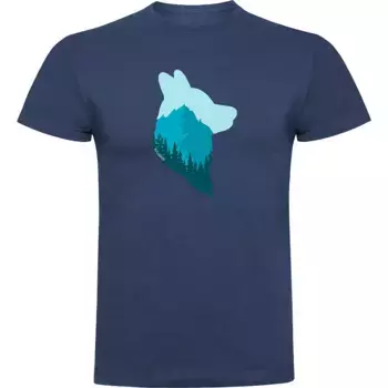 Футболка Kruskis Wolf, синий