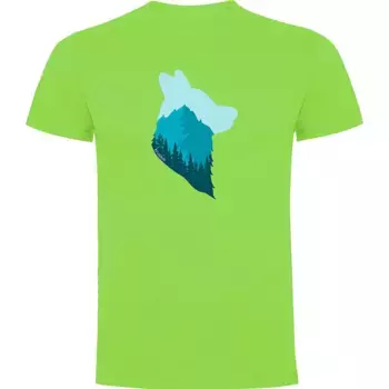 Футболка Kruskis Wolf, зеленый