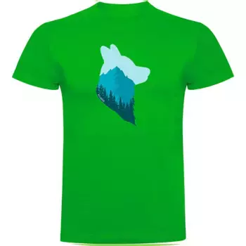 Футболка Kruskis Wolf, зеленый