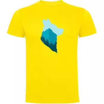 Футболка Kruskis Wolf, желтый