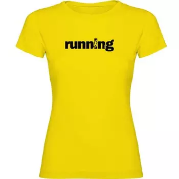Футболка Kruskis Word Running, желтый