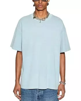 Футболка Ksubi с круглым вырезом и логотипом, синий