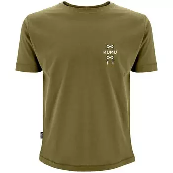 Футболка Kumu True Leather, зеленый
