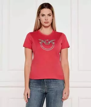 Футболка Квентин Regular fit Pinko, красный