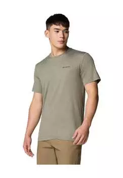 Футболка "kwick hike" с круглым вырезом Columbia, зеленый