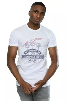 Футболка «Квиддич в Хогвартсе» Harry Potter, белый