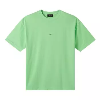 Футболка Kyle Fluo APC, цвет Fluorescent Green