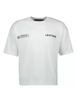 Футболка L8 Studio Cupidon из хлопка, белый