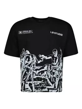 Футболка L8 Studio Socrates из хлопка, черный