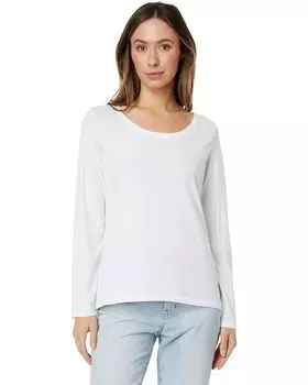 Футболка L.L.Bean Petite Soft Stretch Supima, белый