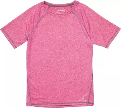 Футболка L.L.Bean Trail Tee Short Sleeve, цвет Fuchsia