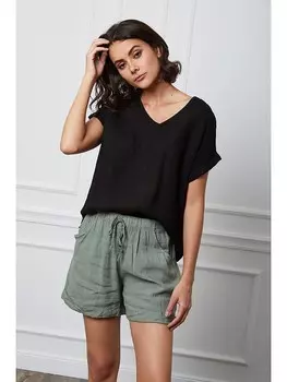 Футболка La Compagnie Du Lin Fabius, черный