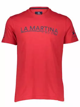 Футболка La Martina, красный