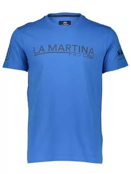Футболка La Martina, синий