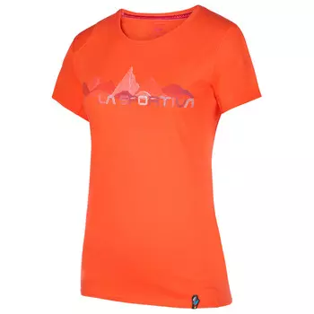 Футболка La Sportiva Women's Peaks, цвет Cherry Tomato