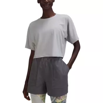 Футболка LAB Collection Regular, женская, серая Lululemon, серый