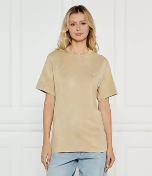 Футболка Lacoste Classic fit, бежевый