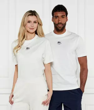 Футболка Lacoste классического кроя, белый
