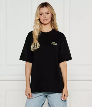 Футболка Lacoste Loose fit, черный