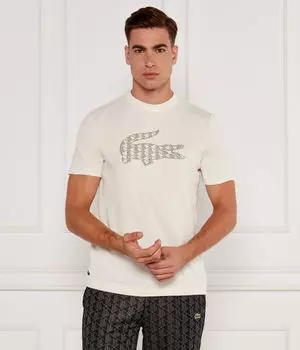 Футболка Lacoste Regular Fit, бежевый