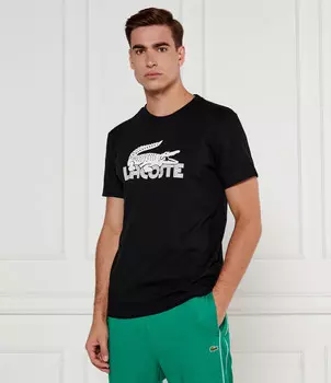 Футболка Lacoste Regular Fit, черный