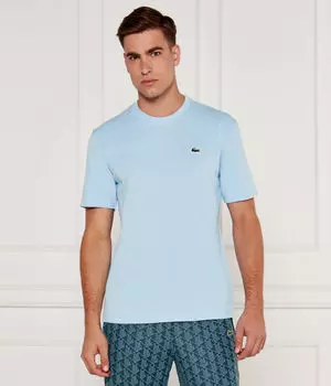 Футболка Lacoste Regular Fit с коротким рукавом, голубой