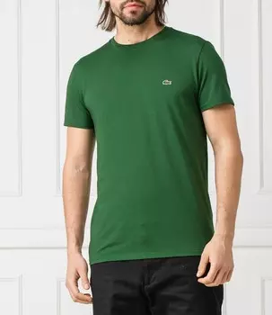 Футболка Lacoste regular fit, зеленый