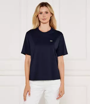 Футболка Lacoste Relaxed fit, темно-синий