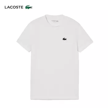 Футболка Lacoste с круглым вырезом, белый