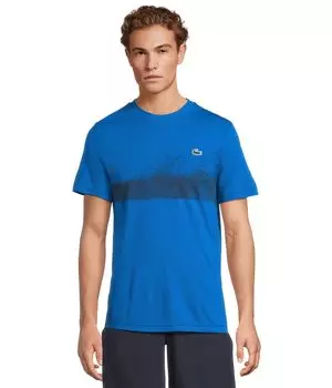 Футболка Lacoste Short, цвет Gipsy Blue/Navy Blue