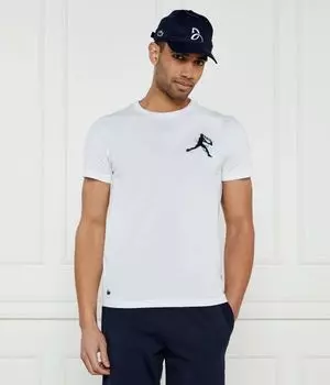 Футболка Lacoste Tennis x Novak Djokovic Regular fit Lacoste, белый