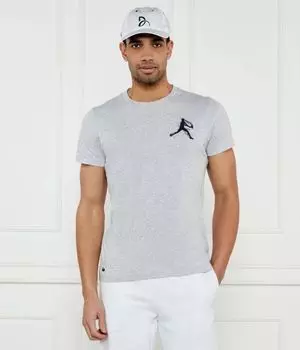 Футболка Lacoste Tennis x Novak Djokovic Regular fit Lacoste, серый