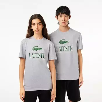 Футболка Lacoste TH1218-00, серый