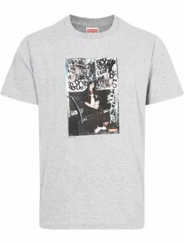 Футболка Lady Pink из коллекции FW21 Supreme, серый